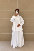 JUPE SIGNATURE BLANCHE